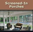 screened-in porches